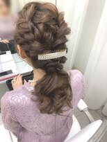 ピークヘア(PEAK HAIR)&nbsp;ヘアセット/編み込みロープ編みMIXヘアセット