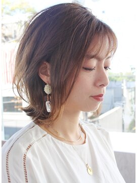 ロビー 表参道(ROBBY) 大人かわいい☆くびれレイヤーボブ