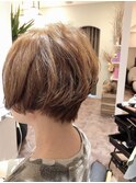 くせ毛ショート