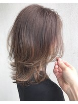 トリート 西船橋店(TREAT)&nbsp;流れるレイヤー×ベージュ