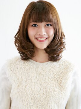 レーヴ 栃木店(REVE) ロブ×ふんわりパーマで作る☆甘カワカールスタイル☆