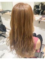 テトテヘアー(tetote hair) ロング×ハイライトベージュ