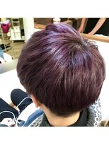 ヘアーブティック バグース(HAIR BUTIQUE Bagus)&nbsp;ダブルカラー　モーヴ