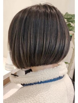 ネックス 表参道本店(nex) nex表参道 白髪 グレージュ グラデーション ハイライト