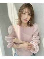 ラノバイヘアー(Lano by HAIR) ２０代３０代４０代５０代小顔ミディアム外ハネボブアッシュ