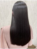 20代30代40代☆髪質改善トリートメントブラック透け感