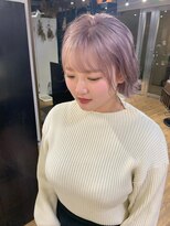 アルカナ 明治神宮前原宿(ARCANA)&nbsp;切りっぱなしボブ　ボブ　透明感カラー