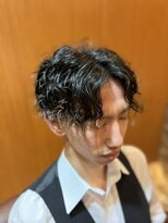 ヘアモード キクチ 銀座店&nbsp;銀座　理容室　刈り上げ　ツイストスパイラルパーマ