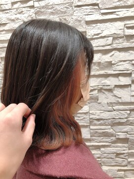 ブランシェ 高蔵寺店(BRANCHE) ◆ケアブリーチ◆オレンジブラウン【北川】