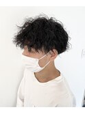メンズスパイラルパーマ