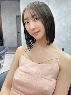 シティ(CITY) ミントオリーブ×ナチュラルボブ[平山晶也]