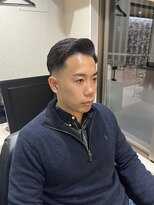 プラウド(PROUD)&nbsp;七三　スキンフェード　田町　理容室　メンズカット 顔剃り