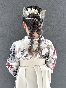 イロ プラス 南田宮店(iro+) 【nobuyo】twin pony arrange