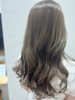 シェイプスサロン ハナレ 辻堂美容室(Shapes salon HANARE)&nbsp;質感柔らかアッシュベージュ×ツヤウェーブ