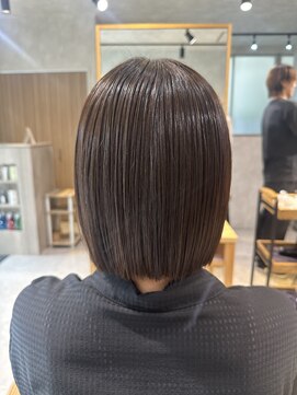 ベルプロッドバイアルター 千葉(bel. prod by aL-ter) 【bel.高野】髪質改善切りっぱなしボブ