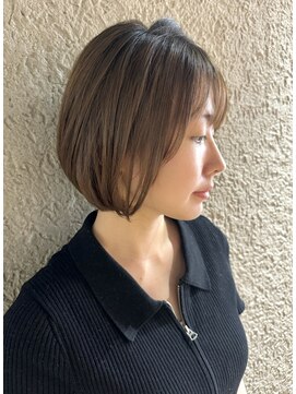 ハートボックス 四谷店(Heart box) 大人かわいい愛されボブ/20代30代40代