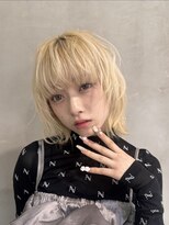 エイチ(H eitf)&nbsp;H【eitf】原宿/表参道 /ブロンド/ハイトーン/ブリーチカラー