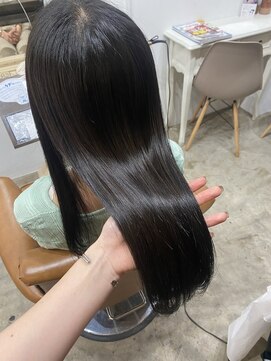 アンジュール(UNJOUR.) 髪質改善トリートメント×カラー