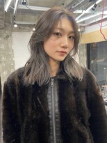 コードプラスリム(CODE+LIM)&nbsp;オリーブカラー/レイヤーカット/ミディアム