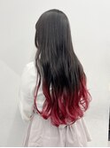 【ALIVE吉祥寺】ワインレッドグラデーションカラー