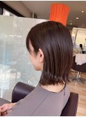 【L by first】耳掛けタイトボブ