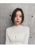 ●杉浦イメチェン外ハネボブ美髪ワイドバングレイヤーショート4