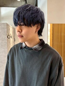 ムーン バイ ケンジ(moon by KENJE) 【takumi】ブリーチ/アンブレラカラー/寒色/ブルー