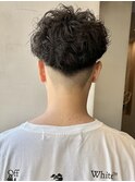 メンズ/ベリーショート/スパイキー/ピンパーマ/大矢