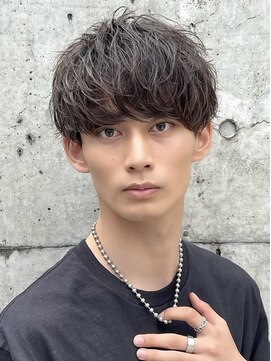 フィフス 大分(fifth) 大分刈り上げツーブロックマッシュツイストスパイラルパーマ緩め