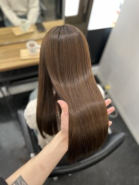 エスカーラ 町田(THE ESCALA) 町田髪質改善/縮毛矯正/うるつやがわかる/ツヤ髪スタイル/韓国