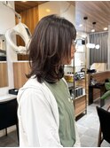 ミディアムレイヤー＊顔周りレイヤー＊ふわっボリュームレイヤー