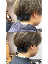 シーソー(SEE-SAW)&nbsp;ダウンパーマ｜10代20代30代金沢メンズ