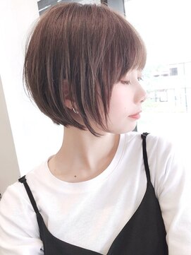 セイドット オモテサンドウ(Say. omotesando) Say.ショートくびれショート丸みショートヘーゼルグレージュ青山