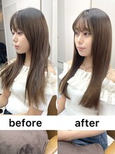 【ご自宅でのケアまでしっかりサポートします】美髪を活かす「まとまりカット」と「美髪矯正」