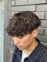 《マッシュ×波巻きパーマ》今や王道人気スタイル☆[新潟/長岡/波巻きパーマ/刈り上げマッシュ/メンズ]