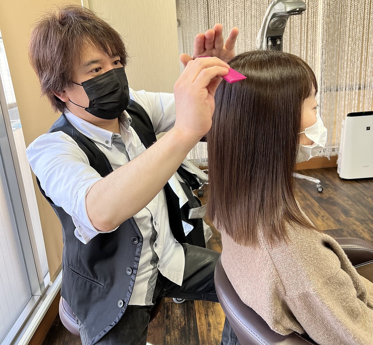 sakkouこだわりの髪質改善】信頼の「COTA」×特許技術「活性ケラチン