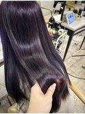 ラベンダーダブルカラーブリーチ学割U24イメチェン所沢