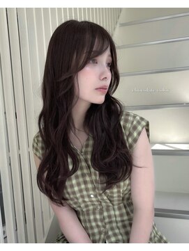 コレクティブワーク 表参道 渋谷(COLLECTIVE WORK) レイヤーカット 髪質改善 チョコレートカラー 透明感カラー