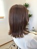 カット＋根元リタッチ(両メニュー当店ご利用2ヶ月以内)