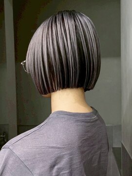 アルバム 銀座(ALBUM GINZA) ダブルカラー韓国ヘア美髪ボブミディアム_ba555583