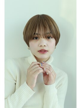 エクリ シセイドウ 麻布十番店(equri×SHISEIDO) 【麻布十番】大人の丸みショートスタイル