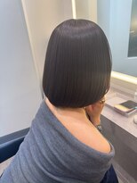 ロック(rock)&nbsp;ミニボブ/オリーブブラウン/ボブ/ワンレンボブ