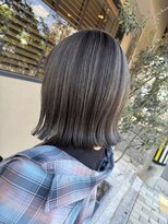 スーリール 春日店(Sourire) グレージュ アンブレラカラー