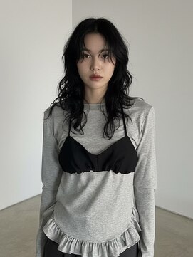 エイチ ウルフカット 大阪梅田(811) フェイスフレーミングネオウルフくびれボブウルフパーマミニボブ