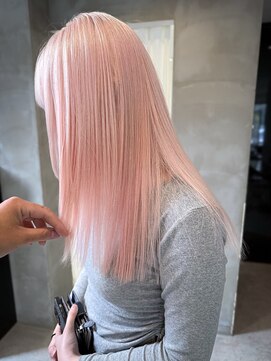 グラフ ヘアーズ ラボ graf hair's lab ホワイトピンク