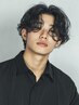 【川田指名】メンズカット+ナチュラルパーマ+眉カット　￥11,000