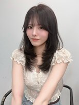 ボタン ハカタ(VOTAN hakata) 博多美容室/チョコグレージュ/韓国ヘア