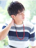 簡単スタイリングメンズショート