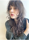 セミウェットウェーブ×小顔【オリーブカラー】01