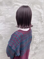 フーコー 一枝店(fuhcoh)&nbsp;切りっぱなしボブ×ラベンダーカラー